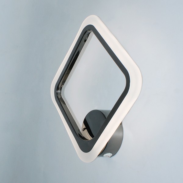 

Светодиодное акриловое бра LD3689-1 BK+CR