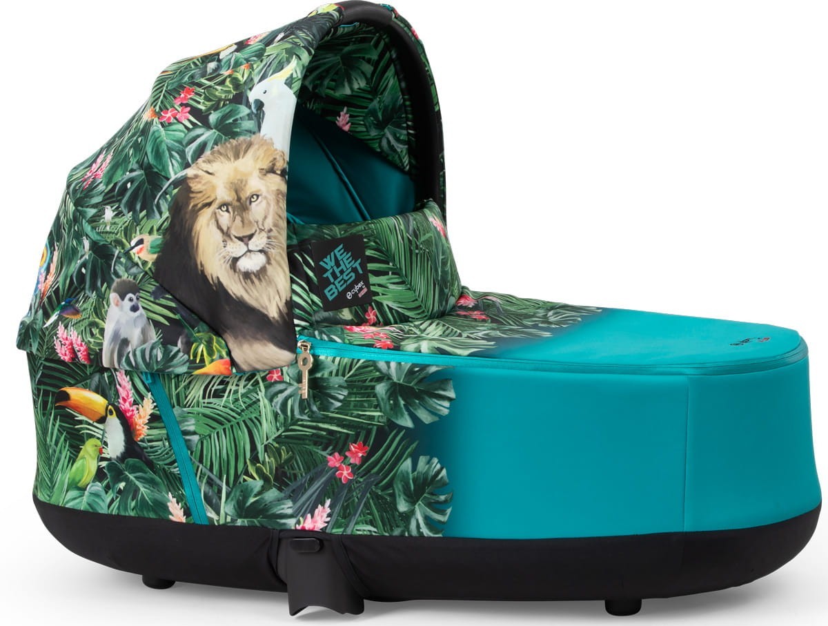 

Люлька Cybex Priam Lux Fashion Edition DJ Khaled mid turquoise, 4063846170517