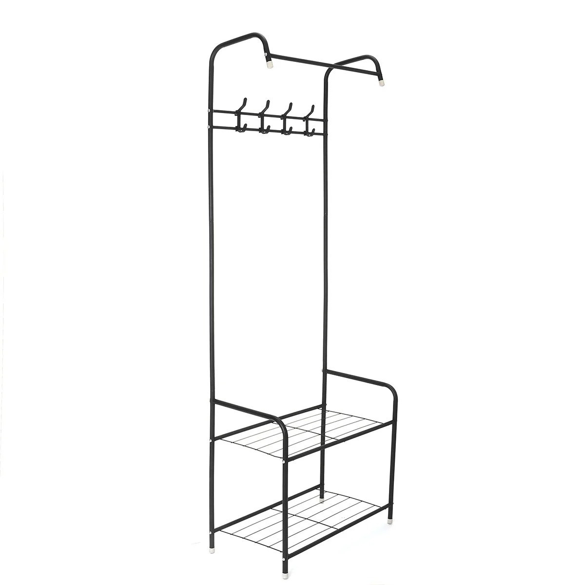 

Передвижная напольная вешалка для одежды Corridor Rack стойка для одежды вешалка передвижная металлическая для верхней одежды Черный
