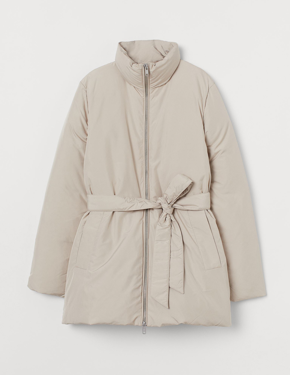 

Пуховик H&M Ж1077346 цвет бежевый S