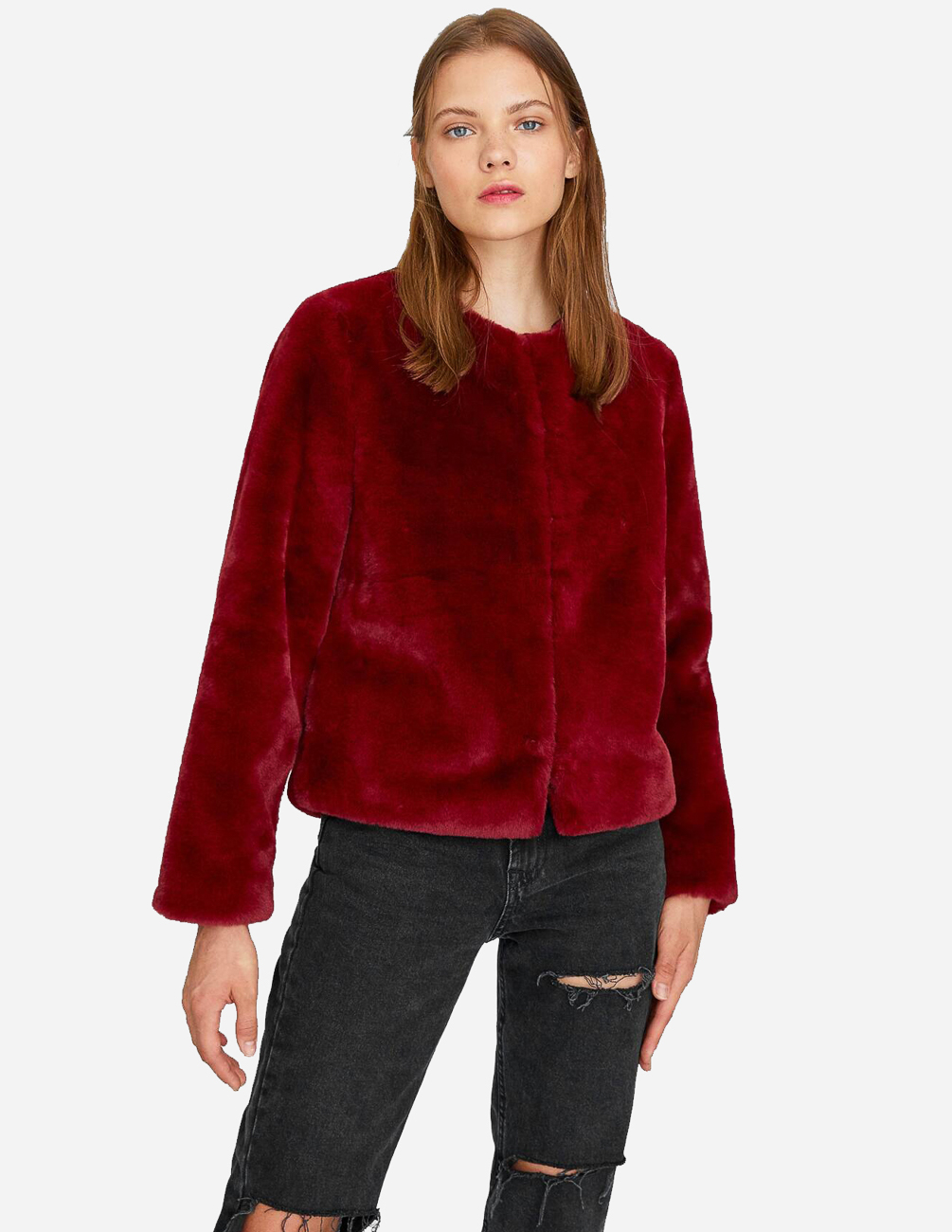 

Шуба Stradivarius Ж1076946 (5757/575/150) цвет бордовый, Шуба Stradivarius Ж1076946 (5757/575/150) цвет бордовый S