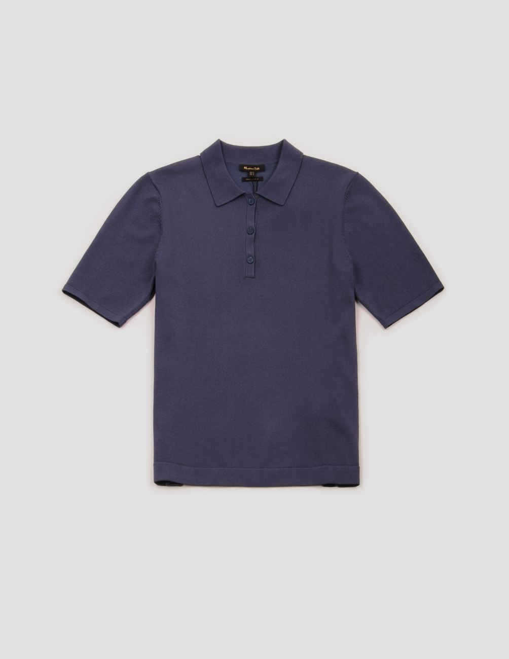 

Поло Massimo Dutti Ж1070190 цвет синий XS