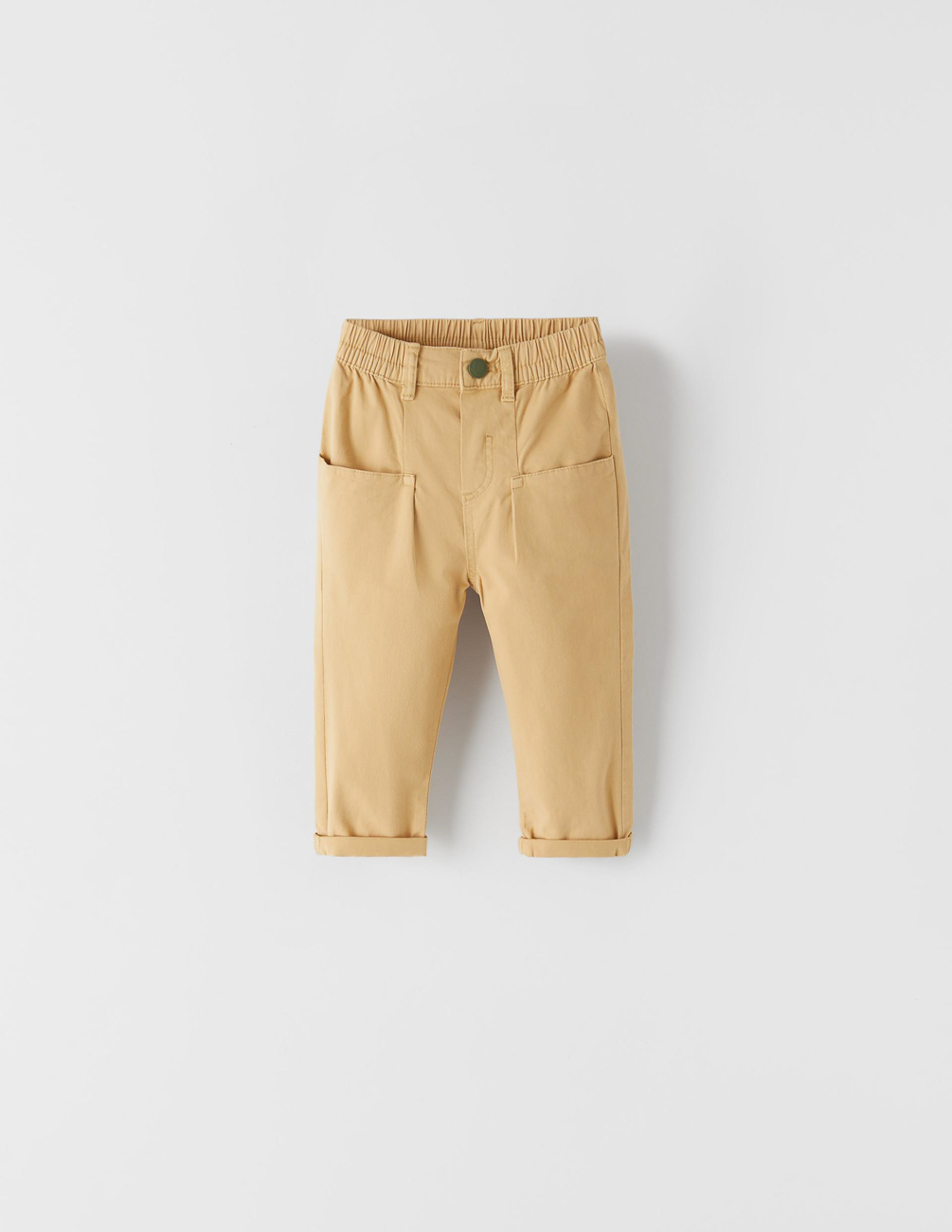 

Брюки Zara ДМ005189 (9959/551/052) цвет бежевый 92
