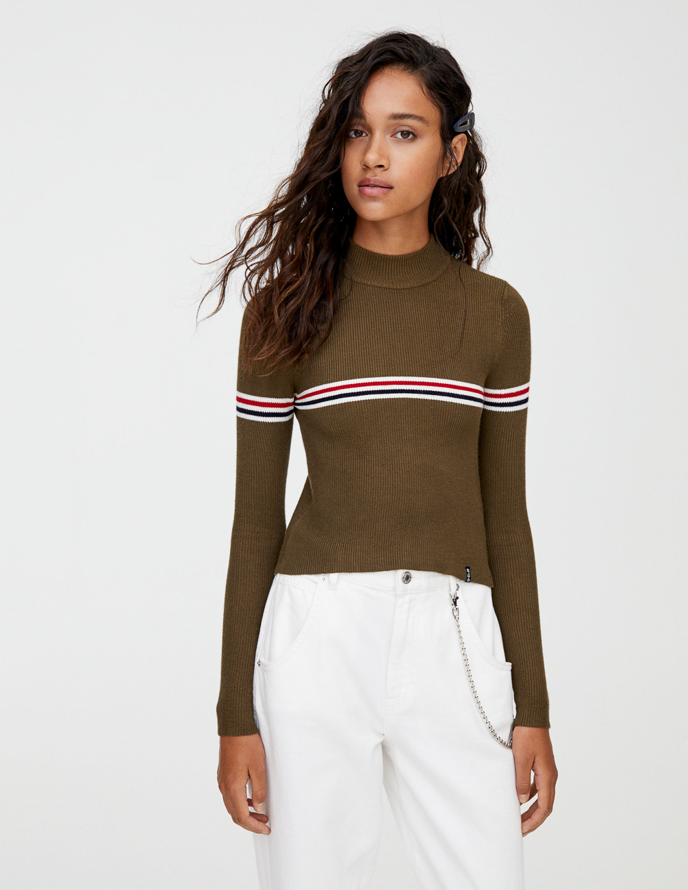 

Свитер PULL & BEAR Ж1076061 (9558/301/533) цвет зеленый, Свитер PULL & BEAR Ж1076061 (9558/301/533) цвет зеленый M