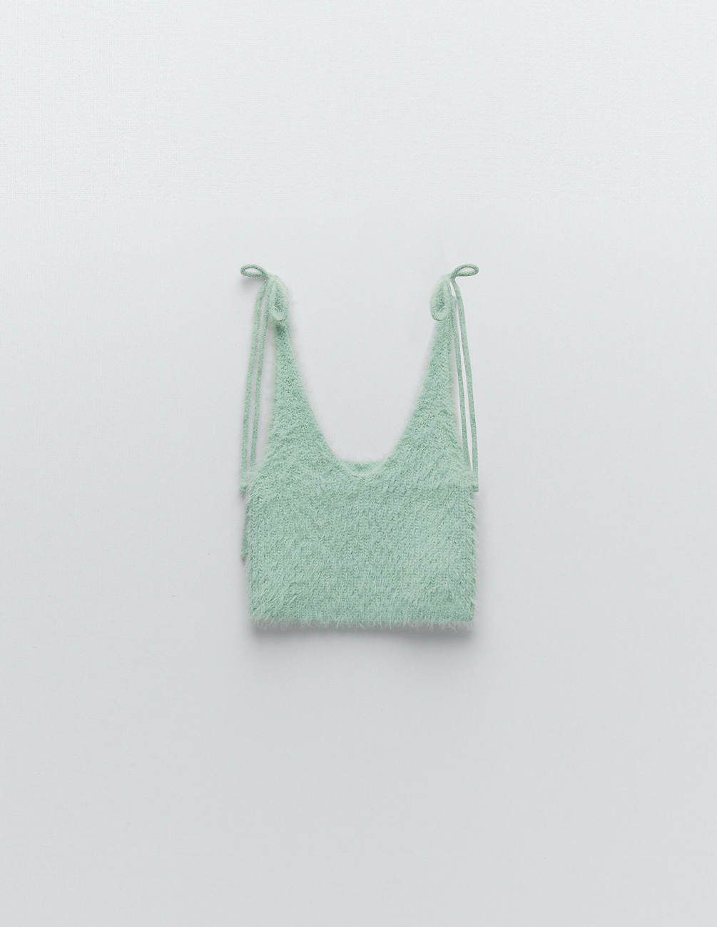 

Топ Zara Ж1074640 (7901/419/982) цвет зеленый, Топ Zara Ж1074640 (7901/419/982) цвет зеленый L