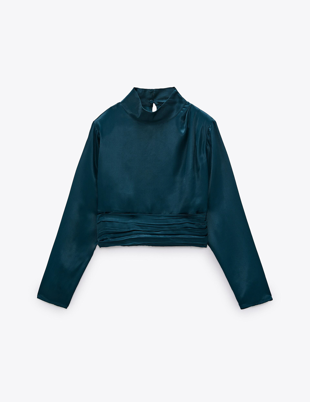 

Блуза Zara Ж1074129 (7484/170/818) цвет синий, Блуза Zara Ж1074129 (7484/170/818) цвет синий L