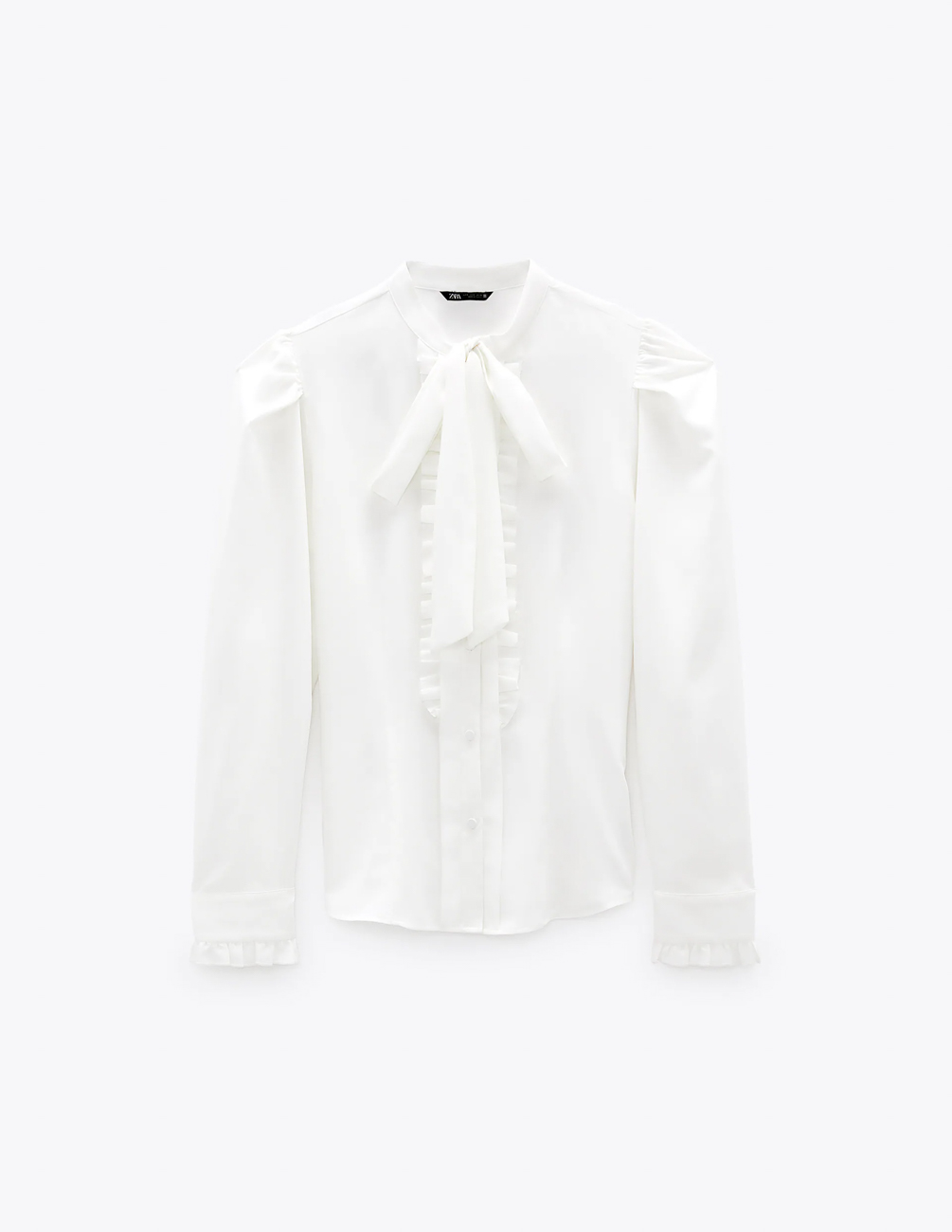 

Блуза Zara Ж1073973 (7969/234/251) цвет белый S