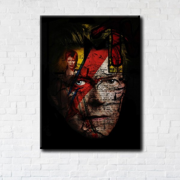 

Картина на холсте прямоугольная I-Art David Bowie 45x60см