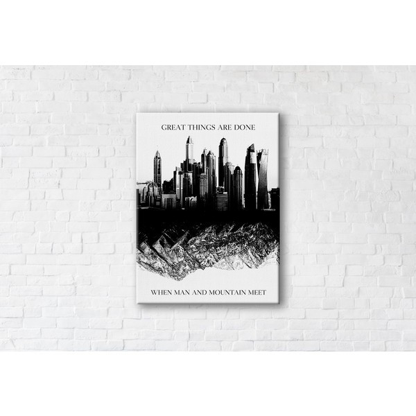 

Картина на холсте прямоугольная I-Art Dubai 50x65см