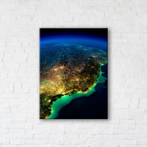 

Картина на холсте прямоугольная I-Art Brasil 50x65см