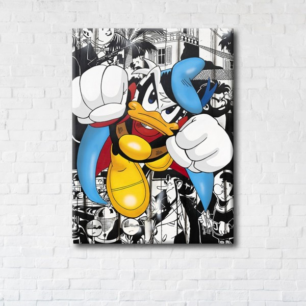 

Картина на холсте прямоугольная I-Art Benjamin Spark 45x60см