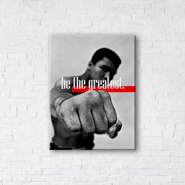 

Картина на холсте прямоугольная I-Art The Greatest 45x60см