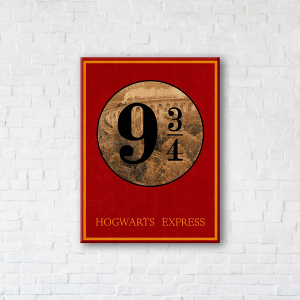 

Картина на холсте прямоугольная I-Art Hogwarts express 50x65см