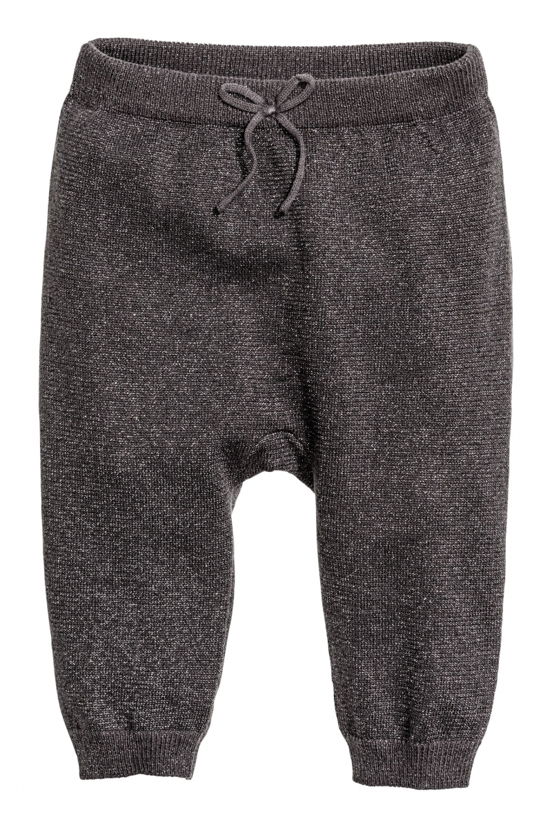 

Брюки для девочки H&M 0386457003 86 СМ Серый 65942