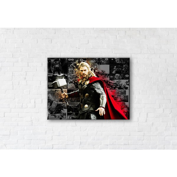 

Картина на холсте прямоугольная I-Art Thor 50x65см