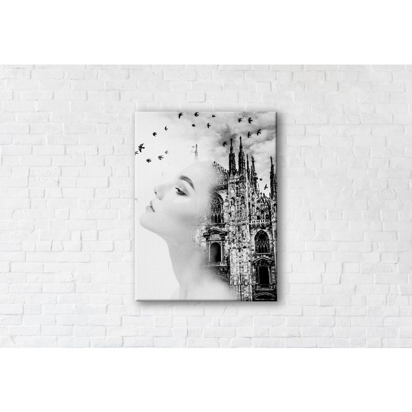 

Картина на холсте прямоугольная I-Art Gothic Drama 75x100см