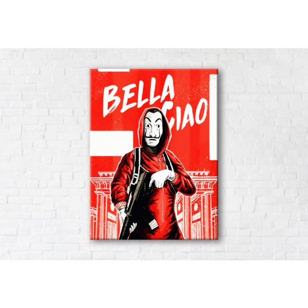 

Картина на холсте прямоугольная I-Art Bella Ciao 75x100см