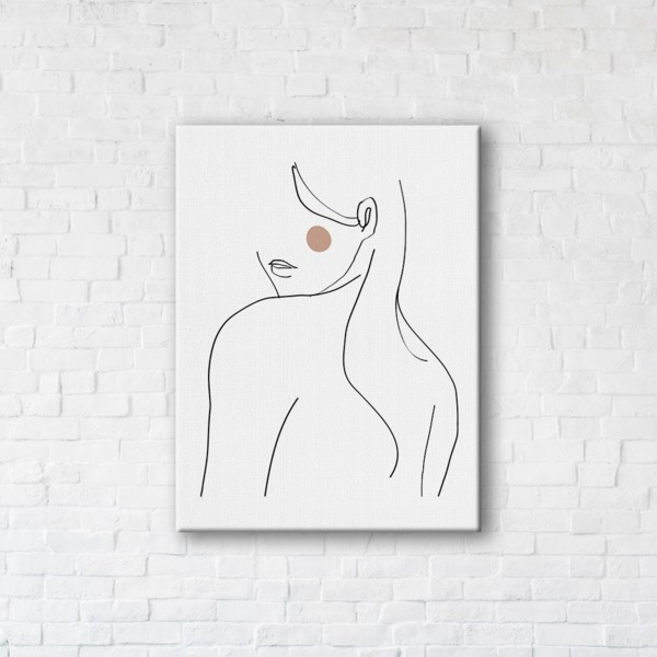 

Картина на холсте прямоугольная I-Art Graceful Woman 50x65см