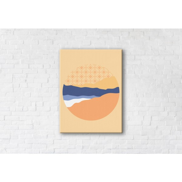 

Картина на холсте прямоугольная I-Art Sunrise 50x65см