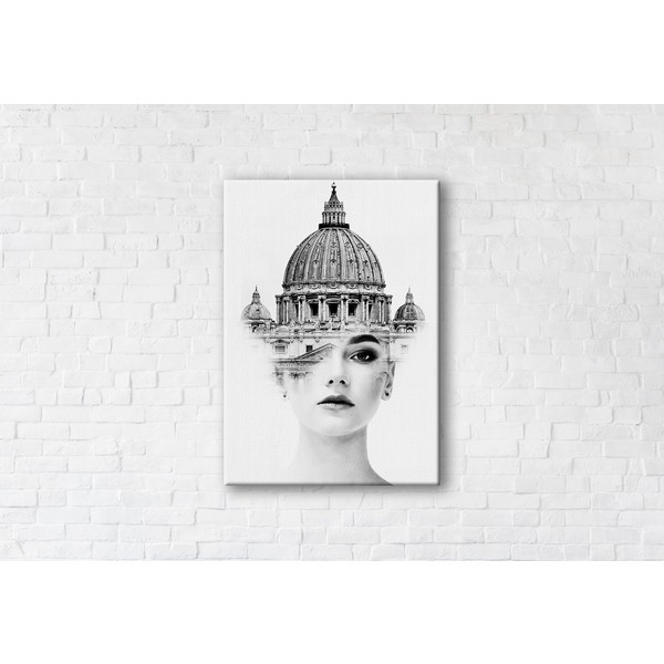 

Картина на холсте прямоугольная I-Art St. Peters Basilica 90x120см