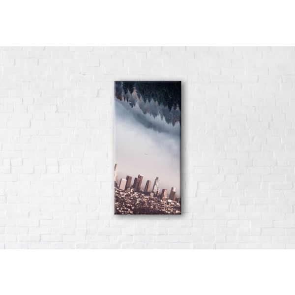 

Картина на холсте прямоугольная I-Art Vise Versa 60x120см