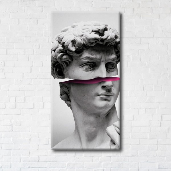 

Картина на холсте прямоугольная I-Art Rupture of the head 40x80см