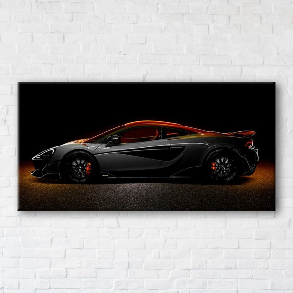 

Картина на холсте прямоугольная I-Art Fast Car 50x100см