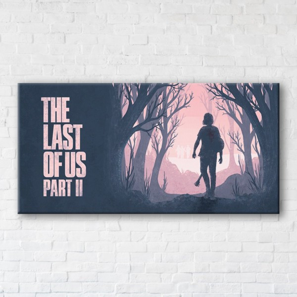 

Картина на холсте прямоугольная I-Art The Last Of Us Part 2 50x100см