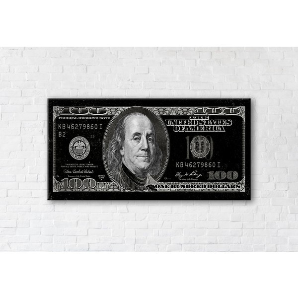 

Картина на холсте прямоугольная I-Art Silver Standard 90x180см