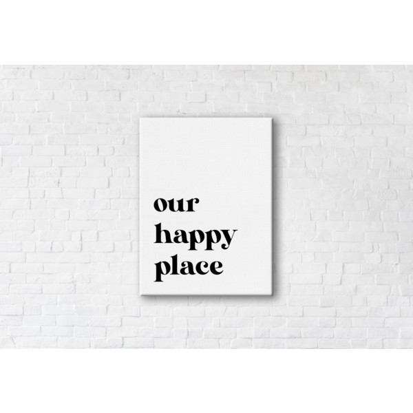 

Картина на холсте прямоугольная I-Art Happy Place 45x60см