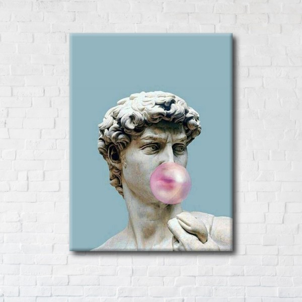 

Картина на холсте прямоугольная I-Art Chewing gum 45x60см