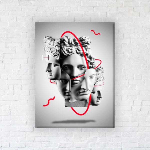 

Картина на холсте прямоугольная I-Art Silver Venus 45x60см