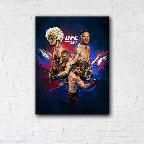 

Картина на холсте прямоугольная I-Art UFC254 90x120см