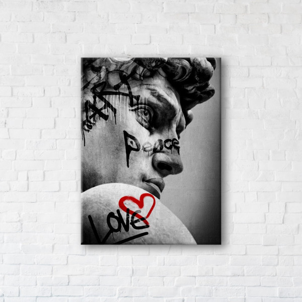 

Картина на холсте прямоугольная I-Art David Art 75x100см