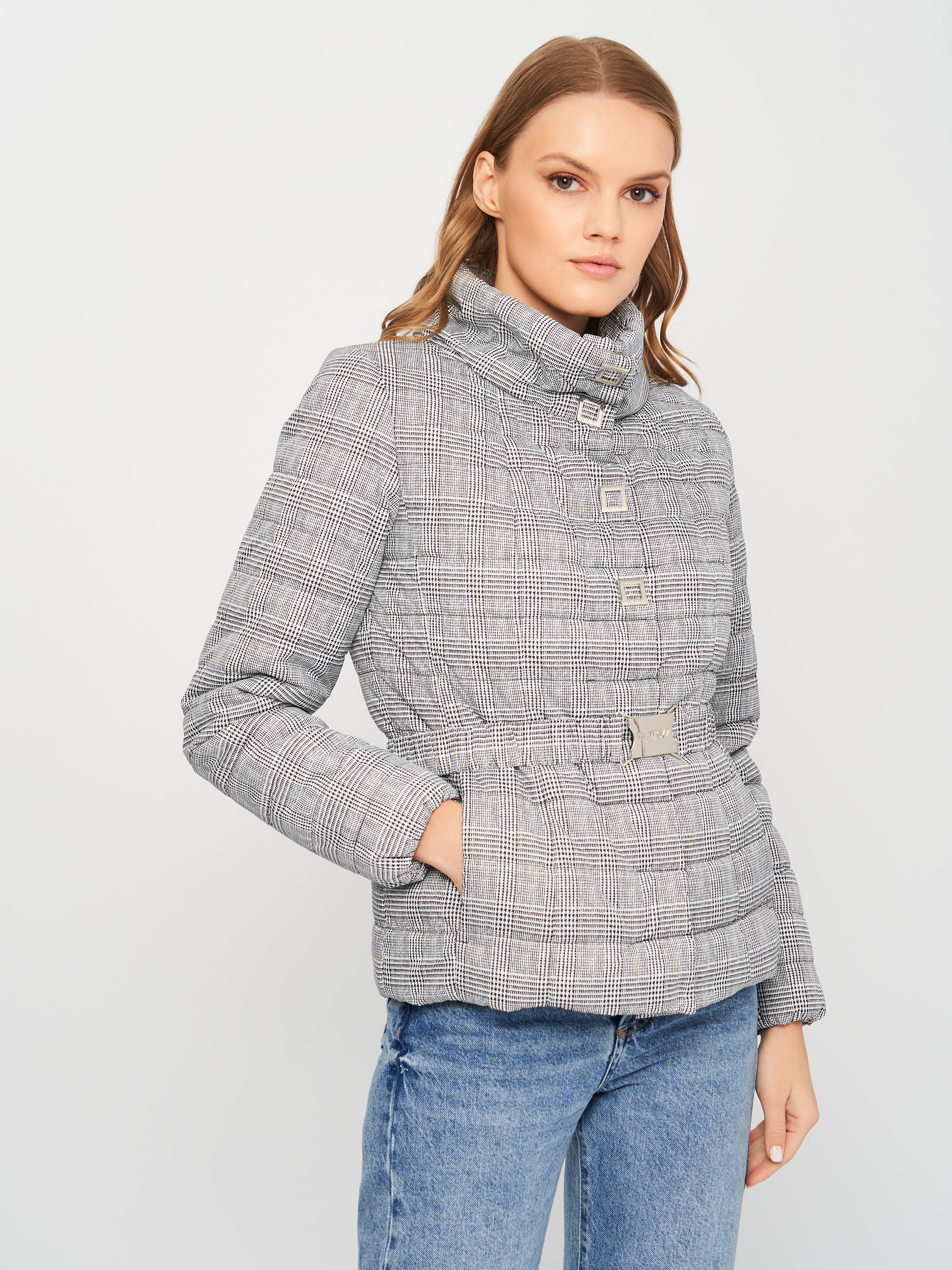 

Куртка X-Woyz LS-8828-5  Черно-белая, Куртка X-Woyz LS-8828-5 44 Черно-белая