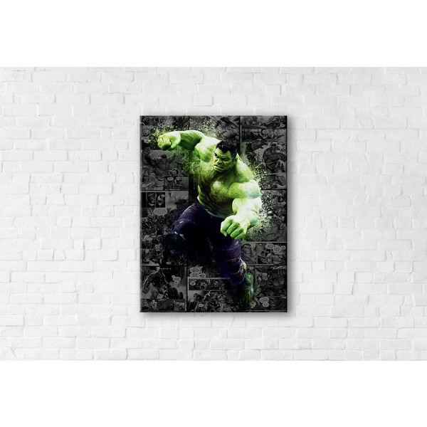 

Картина на холсте прямоугольная I-Art Hulk 50x65см