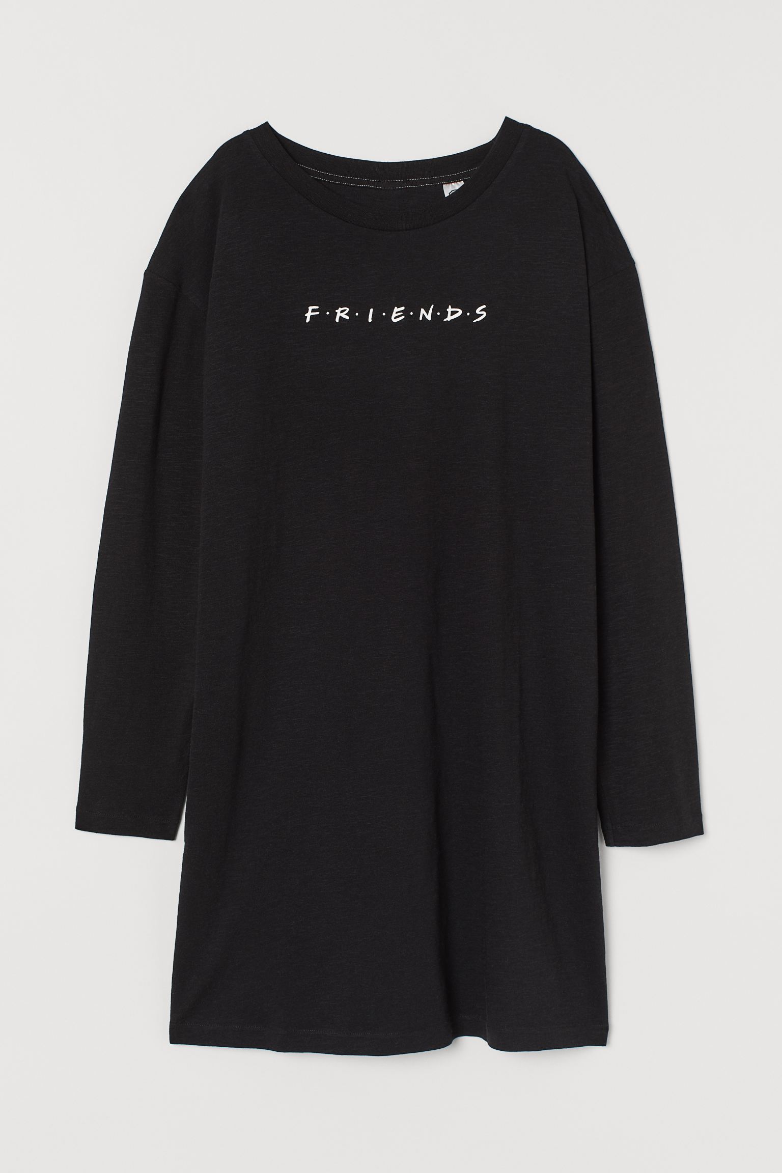 

Лонгслив для сна H&M L черный 15108130760