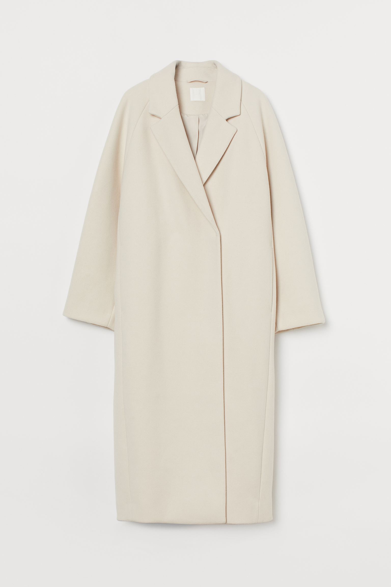 

Пальто H&M L кремовый 19089090142