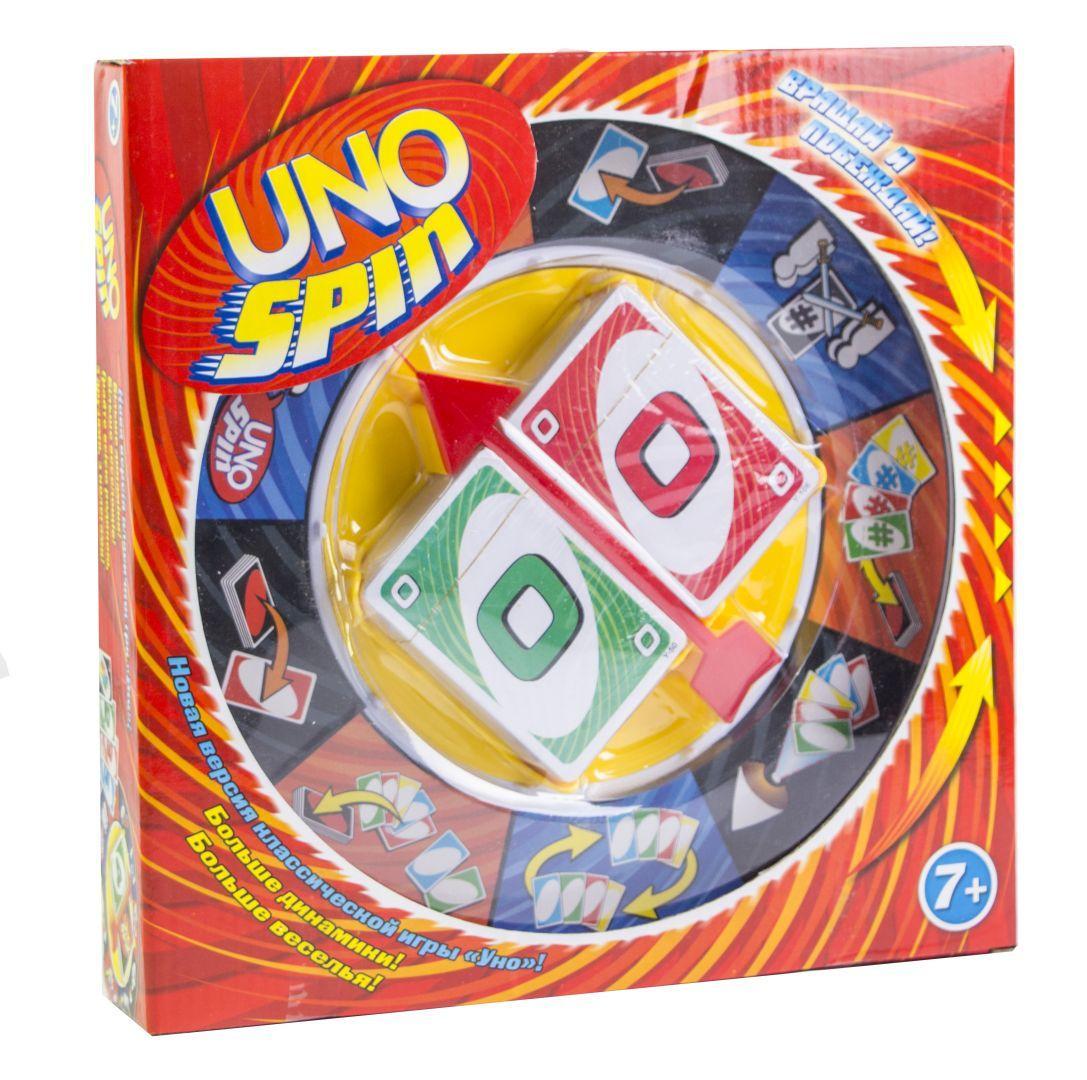 

НАСТОЛЬНАЯ ИГРА UNO SPIN (УНО СПИН)