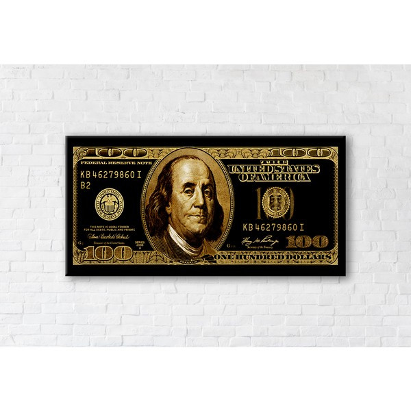 

Картина на холсте прямоугольная I-Art Golden Standard 60x120см