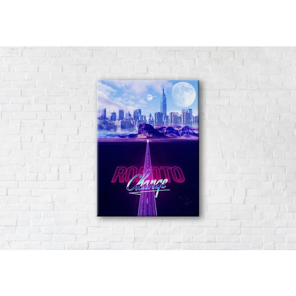 

Картина на холсте прямоугольная I-Art Road To Change 90x120см