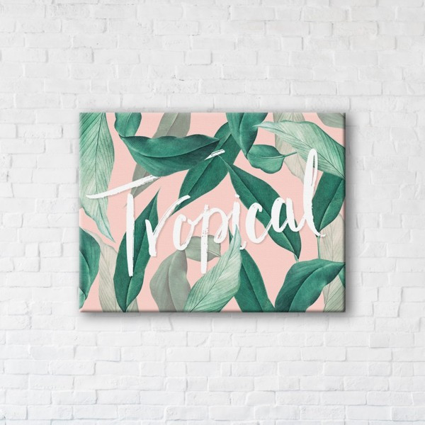 

Картина на холсте прямоугольная I-Art Tropical 50x65см