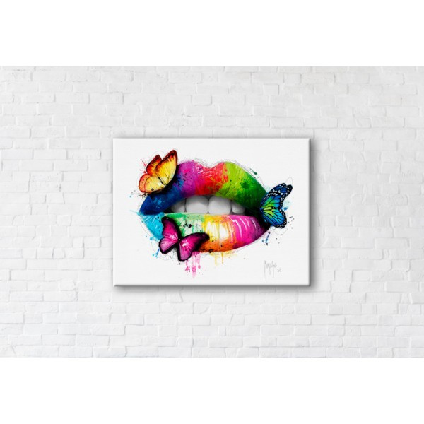 

Картина на холсте прямоугольная I-Art Floral Breath 50x65см