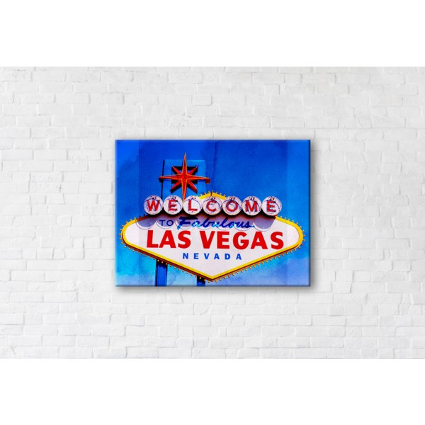 

Картина на холсте прямоугольная I-Art Las Vegas 110x145см