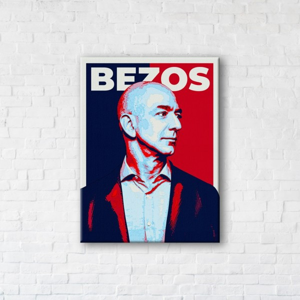 

Картина на холсте прямоугольная I-Art Bezos 45x60см