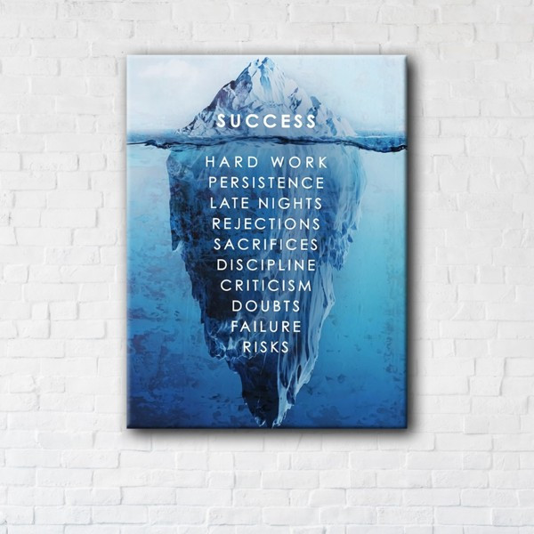 

Картина на холсте прямоугольная I-Art Success 75x100см