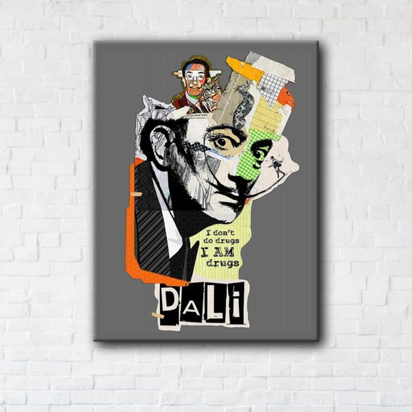 

Картина на холсте прямоугольная I-Art Dali 110x145см