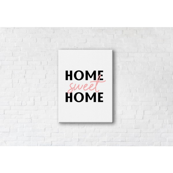 

Картина на холсте прямоугольная I-Art Sweet Home 45x60см