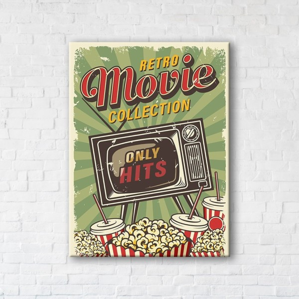 

Картина на холсте прямоугольная I-Art Movie 110x145см