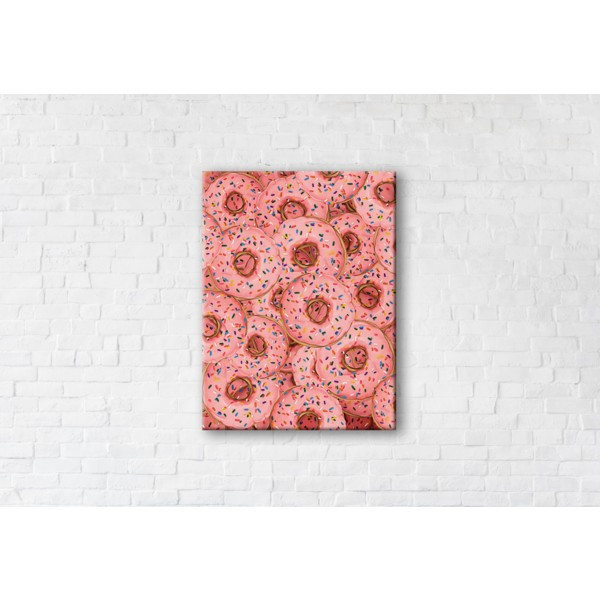 

Картина на холсте прямоугольная I-Art Donut 75x100см